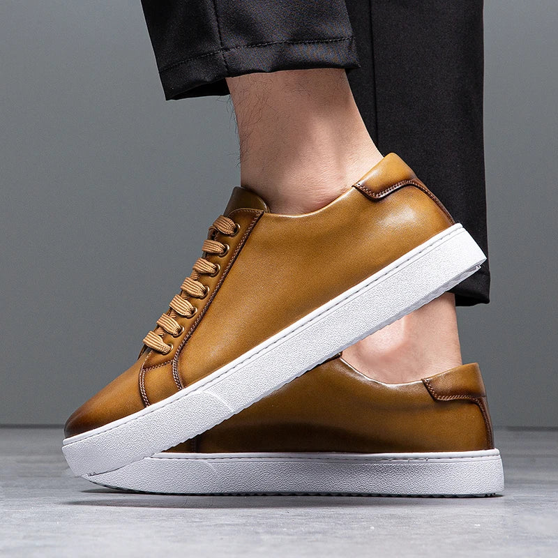 Luxe Leather Sneakers