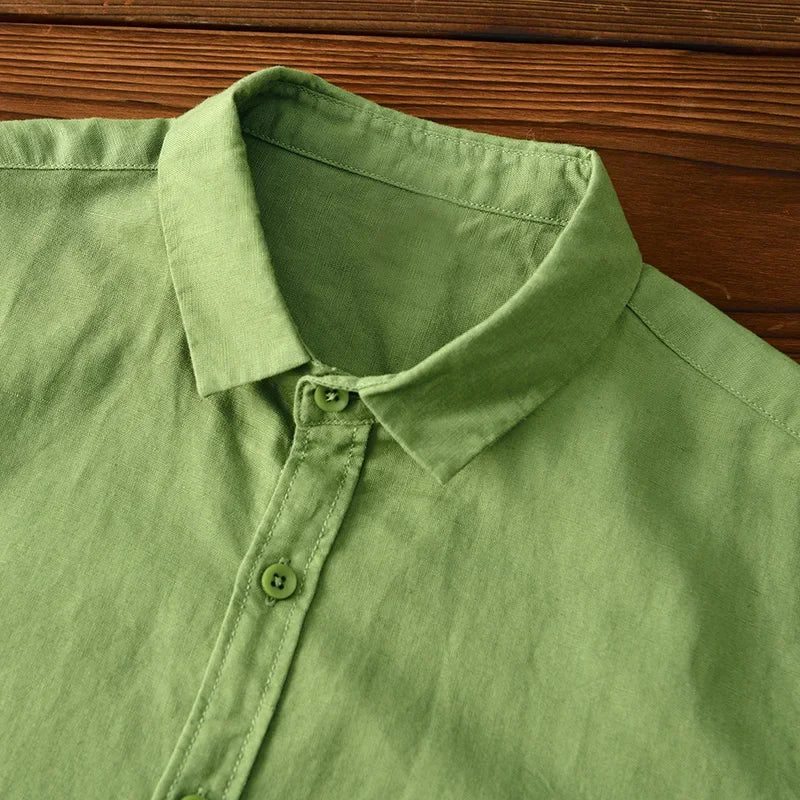 Bruno Cotton Linen Shirt