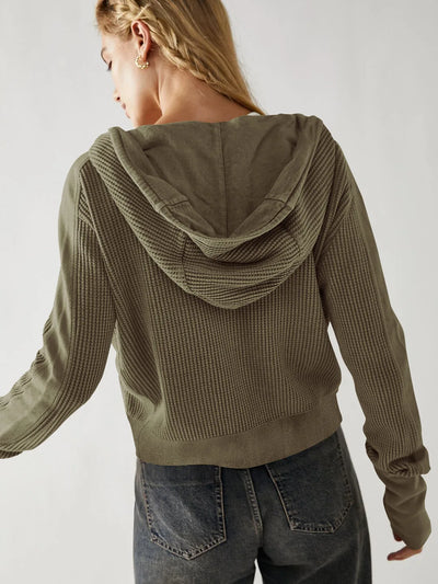 Cozella Crop Hoodie