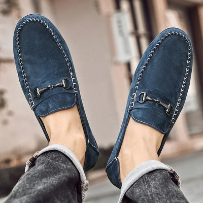 Monaco Suede Loafers