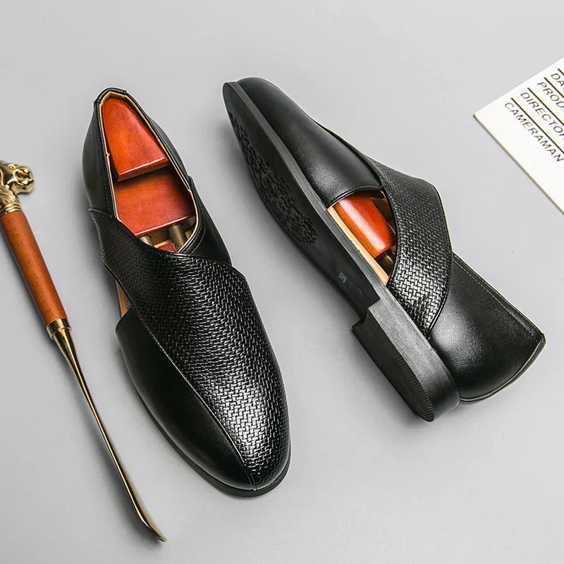 Veneto Leather Loafers