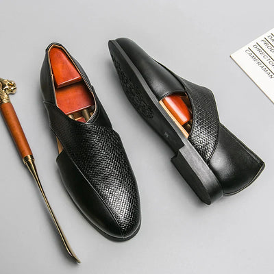 Veneto Leather Loafers