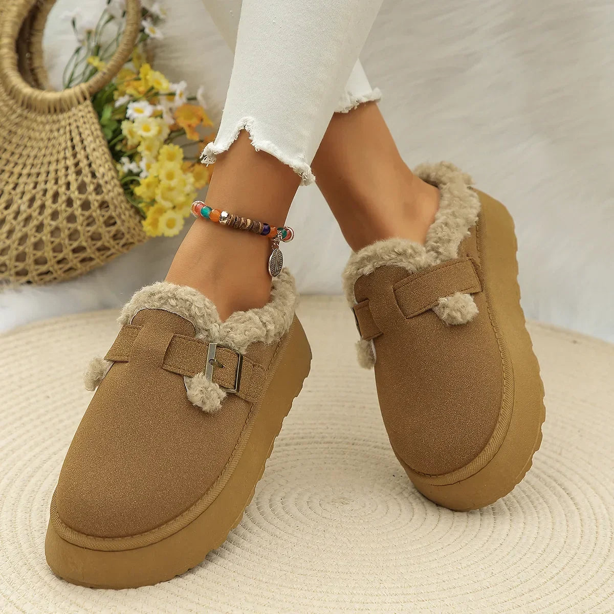 Velvet Comfort Slippers