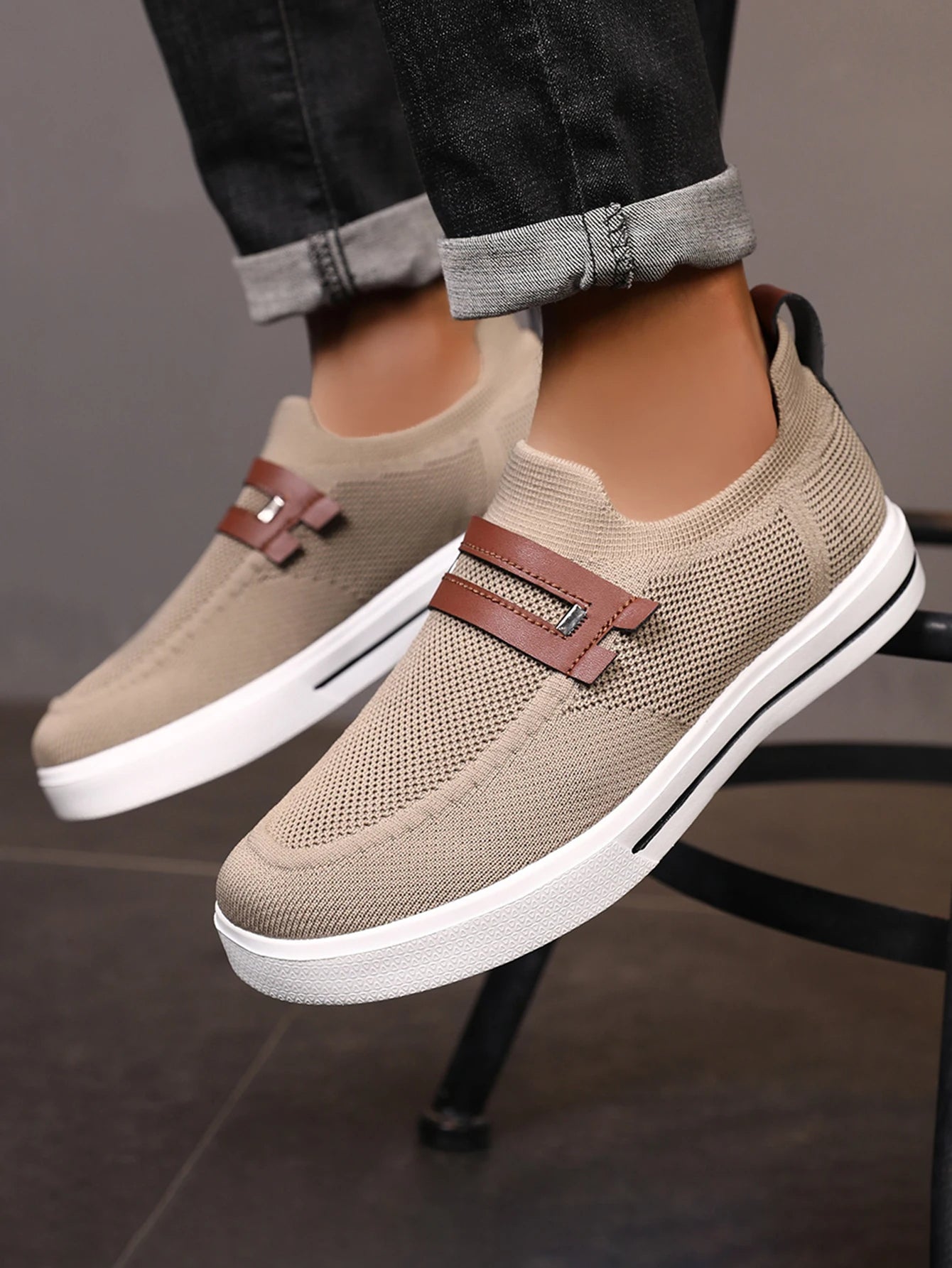 Astra Knit Slip-Ons