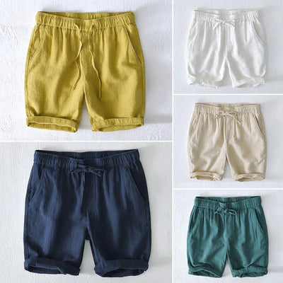 Santorini Linen Shorts