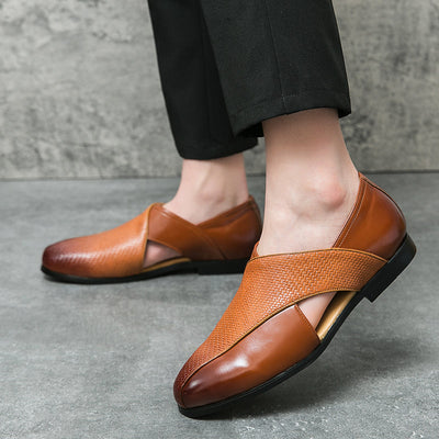 Veneto Leather Loafers