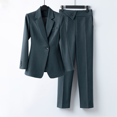 Sculpted Elegance Suit