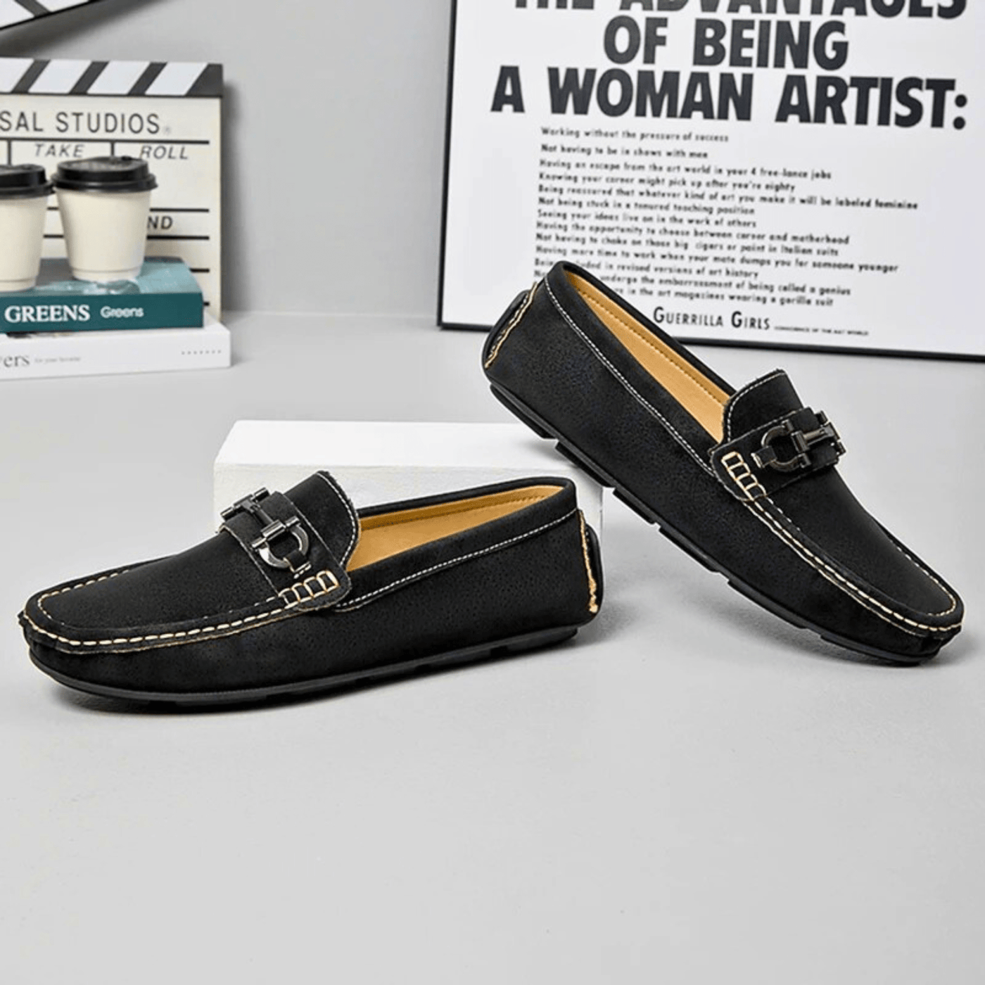 Viaggio Suede Loafers