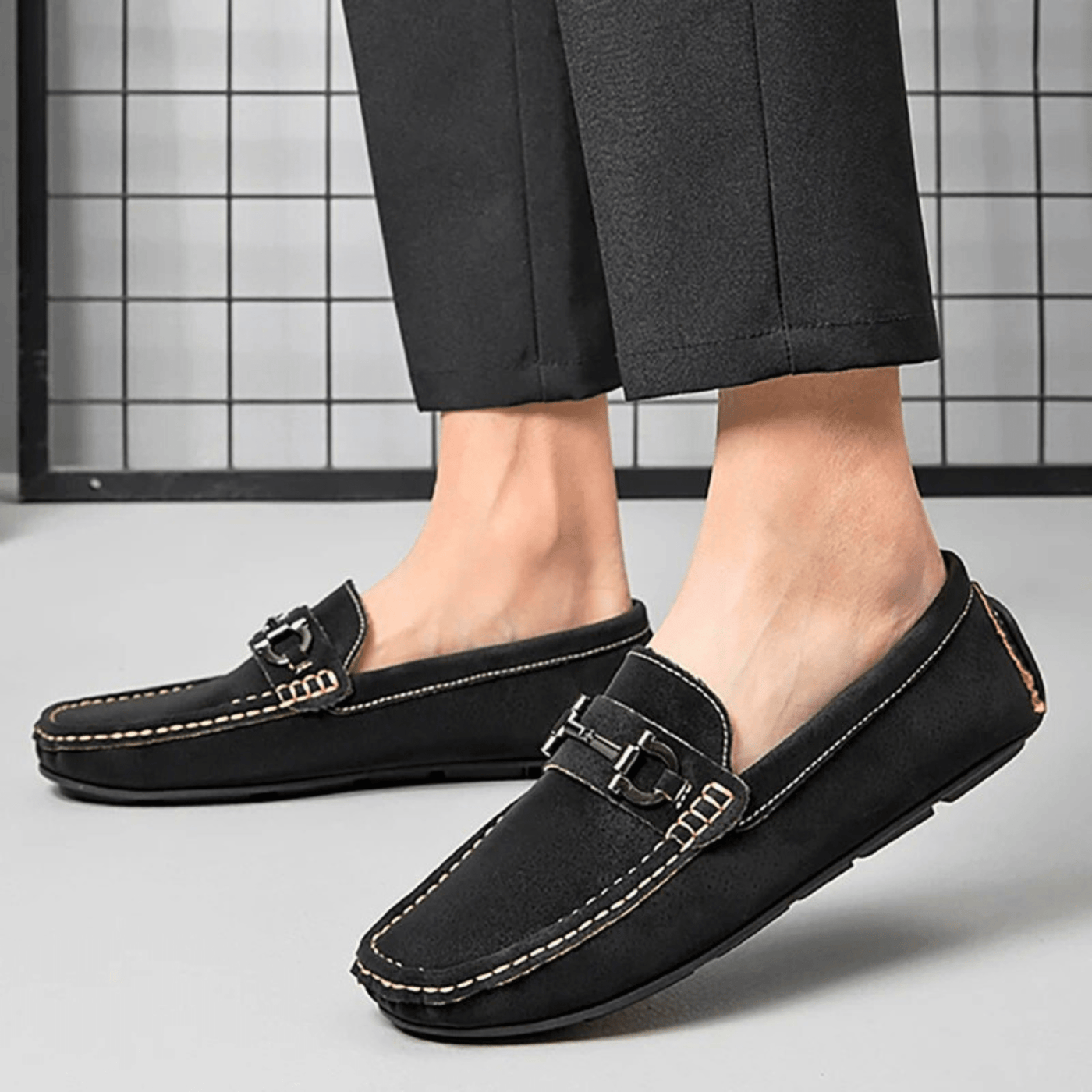 Viaggio Suede Loafers