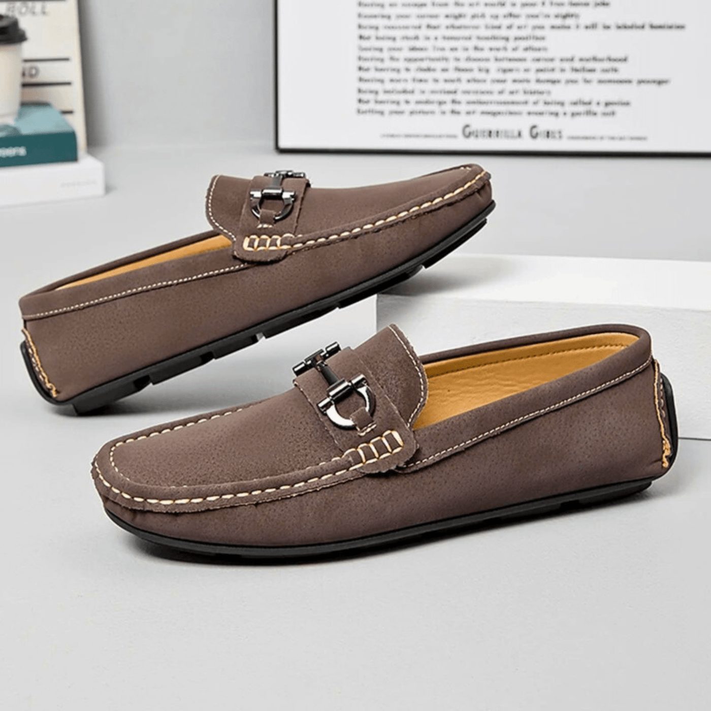 Viaggio Suede Loafers