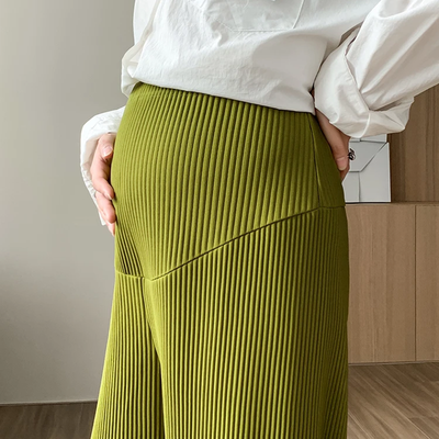 Ribbed Maternity Pants