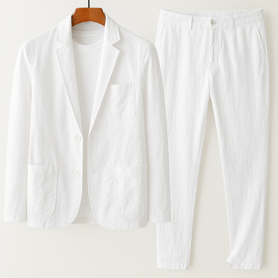 Amalfi Linen Tailored Set