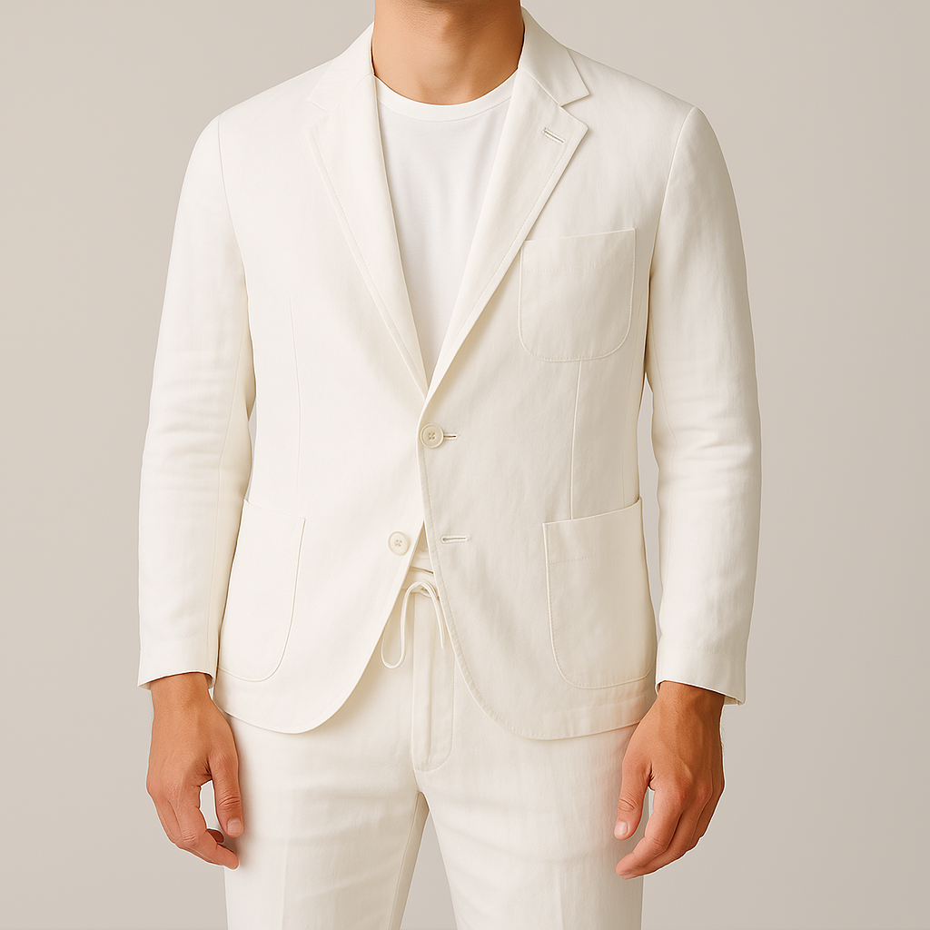 Amalfi Linen Tailored Set