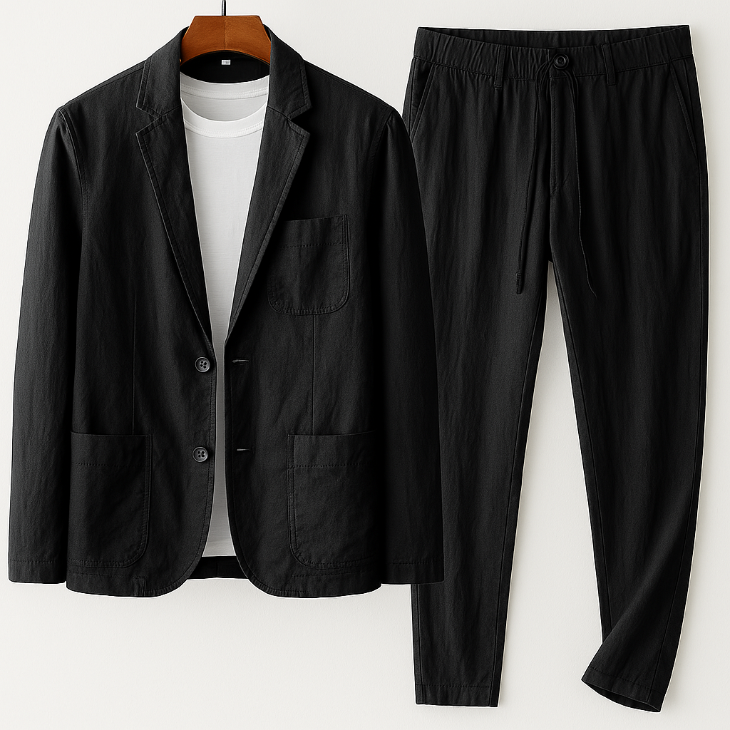 Amalfi Linen Tailored Set