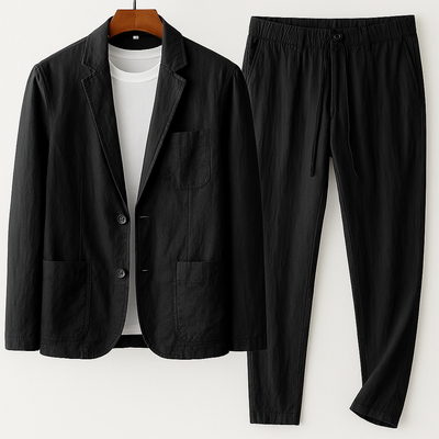 Amalfi Linen Tailored Set