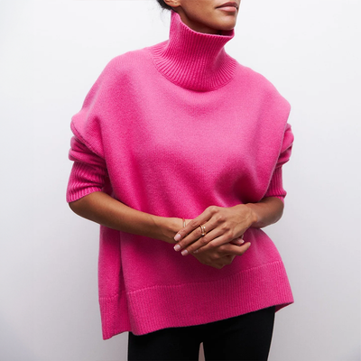 Amelie Knit Turtleneck Sweater