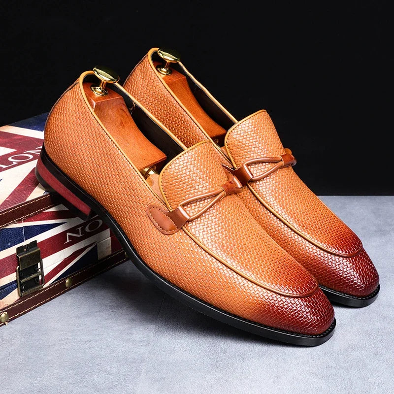 Bruno Textured Loafers